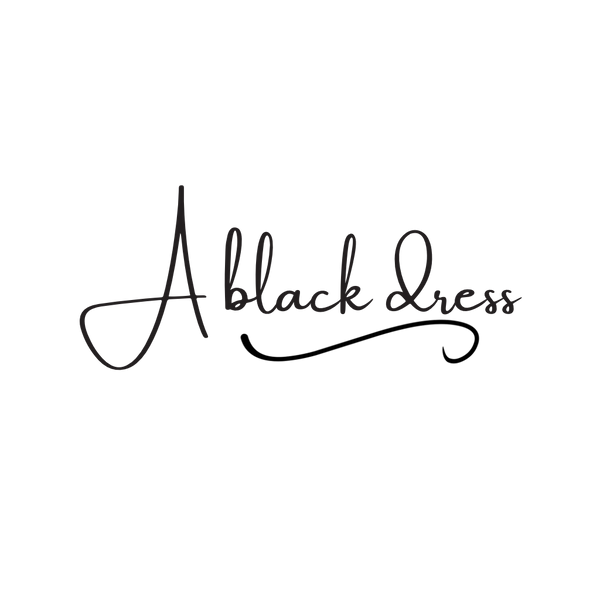 A BLACK DRESS